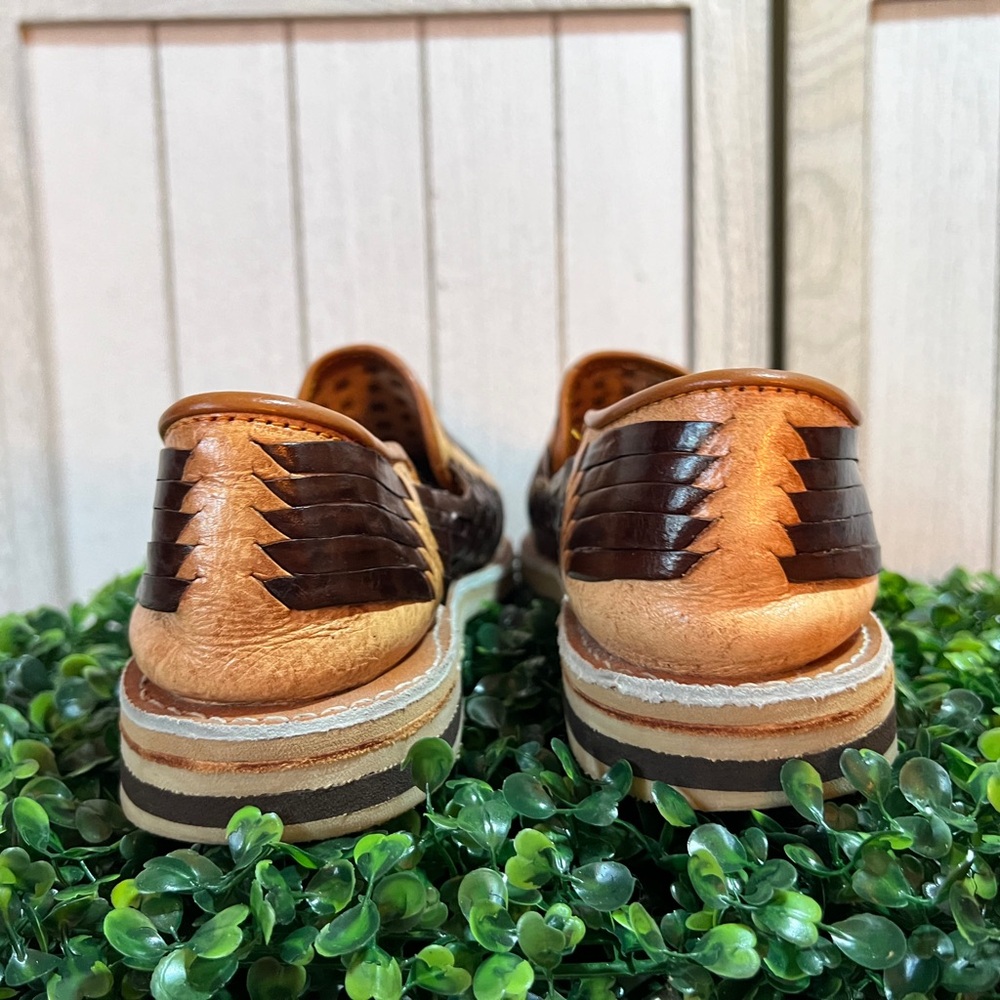 Handmade Mexican Leather Sandals | Huaraches | Men’s Size 8 - Picture 3 of 6